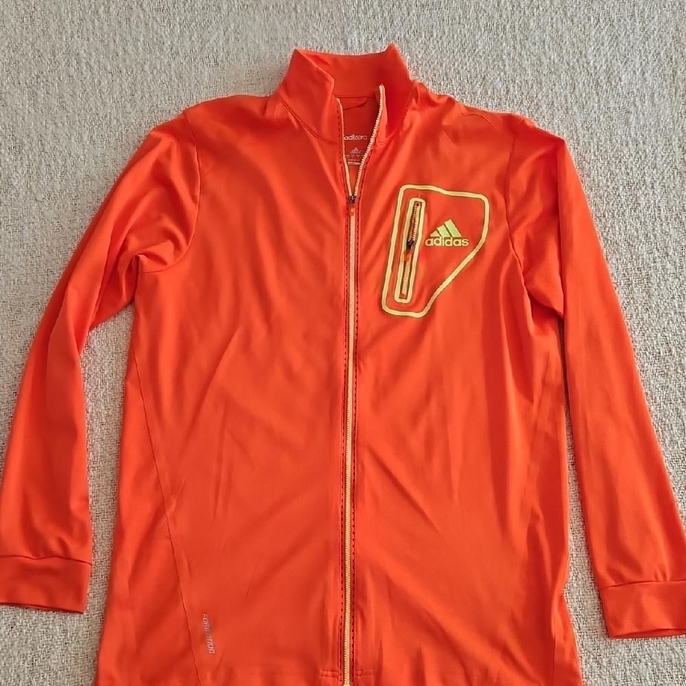 Adidas Kids Orange Jacket